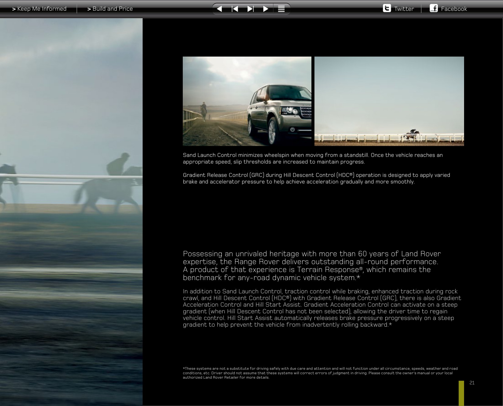 2012 Range Rover Brochure Page 3